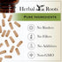 Herbal Roots Organic Whole Bulb Garlic Pills, Extra Strength 600 mg, 60 Vegan Capsules