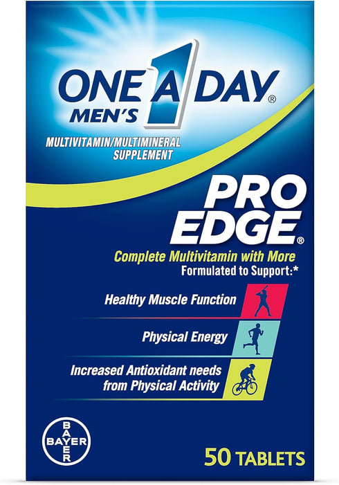 One A Day Mens Pro Edge Multivitamin, Supplement with Vitamin A,C,D, E