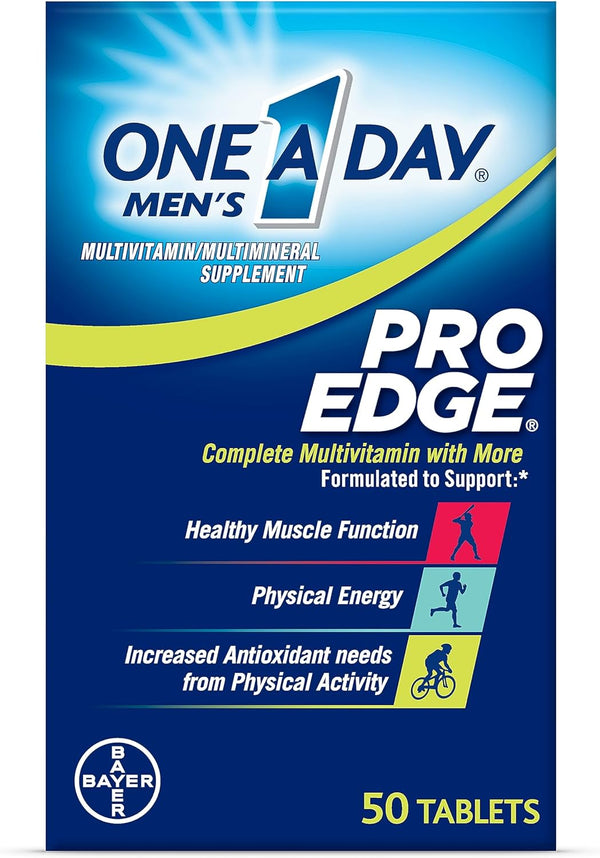 One A Day Mens Pro Edge Multivitamin, Supplement with Vitamin A,C,D, E