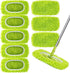 Reusable Dry Sweeping Cloths Microfiber Wet Mop Pads, Compatible with Swiffer Sweeper Mop Replacement Refills (8PCS)
