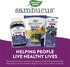 Nature's Way Sambucus Zinc Lozenges with Elderberry and Vitamin C, Honey Lemon Flavor, 24 Lozenges