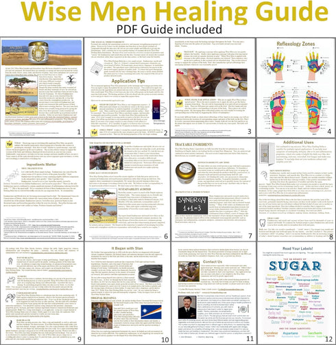 Wise Men Healing Balm with Myrrh & Frankincense - Soothing Massage Relief
