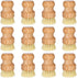 Meyeyaia 12 Pack Bamboo Scrub Brush for Dishes, Wooden Dish Scrubber Brushes with
