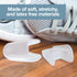 ZenToes Toe Separators for Bunion Pain Relief, Set of 6 Flared Gel Straighteners to Align Toes and Prevent Corns and