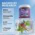 Gummies Gummy AuraZen Mood Support Saffron L-Theanine Ashwagandha Rhodiola St John's Wort Lions Mane GABA Vitamin D