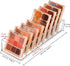 JessLab Acrylic Organizer, 8 Cube Sections Makeup Organizer for Drawer, Makeup Organizer for Vanity, Countertop, Bathroom, Kitchen and Cabinet Storage by JessLab