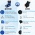 Atsuwell Ankle Foot Ice Pack Wrap for Instant Pain Relief, Reusable Gel Cold Pack for Injuries