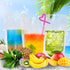 Ozera 100 16 Oz 100 Pcs Drink Pouches, Reusable Juice Pouches for Adults, Heavy Duty Plastic Smoothie Bags With Straws