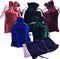 GiftExpress Velvet Tarot Rune Bag Bundle of 6: Moss Green, Royal Blue, Purple, Wine, Rose, Black, 6" x 9"