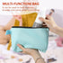 10 Pieces Canvas Makeup Bags Bulk - Travel Cosmetic Pouches, Multi-Purpose Blank Toiletry Bags in 10 Colors