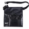 MSQ 23 Pockets Professional Makeup Brush Bag, Adjustable PU Leather Organizer with Artist Belt Strap