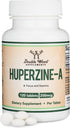 Huperzine A 200mcg, Non-GMO, Gluten Free, 120 Tablets, Brain Supplement for Memory and Focus by Double Wood