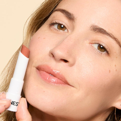 Honest Beauty Moisturizing Vegan Tinted Lip Balm, Antioxidant-rich Acai Extracts, Paraben Free
