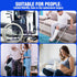42 Inch Leg Lifter, Mobility Aid for Disabled and Elderly, Large Foot Loop for Hip Replacement Recovery