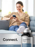 Horbaach Hyaluronic Acid with MSM 1000 mg | 120 Capsules | Non-GMO, Gluten Free, Bioavailable Formula