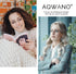 AQWANO Rimless Computer Reading Glasses, Women Fashion Designer Blue Light Blocking with UV400 Protect Clear Lens, 1.0