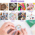 Nail Organizer Storage Box, 36 Grids Rhinestone Container, Clear Acrylic Press Fake Nail Tip Craft Art Accessories