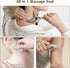 Zinc Alloy Trigger Point Massage Tool for Deep Tissue Massage& Acupressure Body Gua Sha Tool, Muscle Scraper Neck