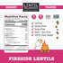 Pack, 4 oz 3 Pack Lentil Telepathy Sweet & Smoky Variety Snack Crunchy Lentil Snacks, Plant Based, Gluten Free