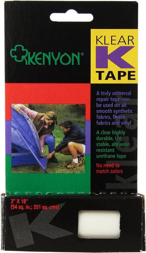 K-Tape Repair Kenyon Klear, 3 x 18-Inch