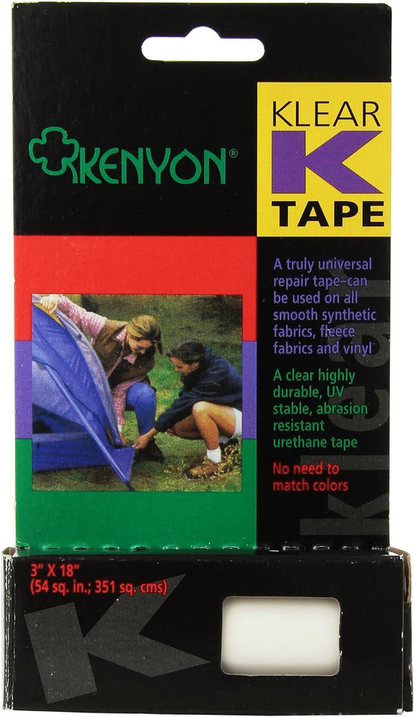 K-Tape Repair Kenyon Klear, 3 x 18-Inch