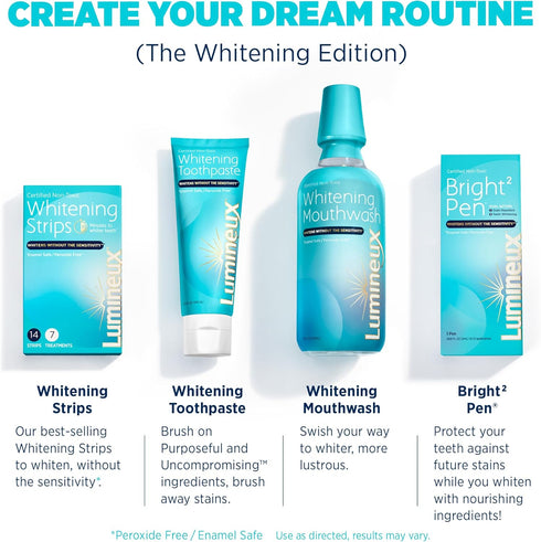Whitening Toothpaste, 3 Pack