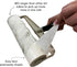Supersize Extra Sticky Adhesive Lint Roller Refill, 60 Sheet ct, Pet Hair Remover