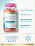 Carlyle Collagen Gummies - Strawberry Flavor Beauty Supplement with Hydrolyzed Collagen Peptides for Women & Men