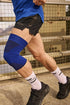 Unisex Grey Mid Support Knee Compression Sleeve, Size M