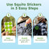 BugMD Squito Stickers, 78 Mosquito Repellent Patch Stickers for Adults, Safe Insect Repellent for Kids & Outdoor