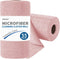 Vnoss 55 Pack Microfiber Cleaning Cloth Roll, Tear Away Reusable Towels, 11" X