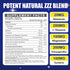 Melatonin 20mg Gummies for Adults, Sugar Free Extra Strength with L-Theanine, Magnesium, Ashwagandha, Turmeric, D3 &
