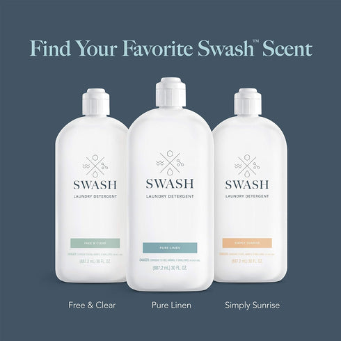 Ultra-Concentrated Liquid Laundry Detergent - Swash Clean Laundry Scent