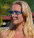 Eyekepper Design Oversized Reading Glasses for Women - Fashionable Readers - Blue +4.00