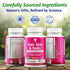 1 Body Hair Skin and Nails Vitamins with Biotin – 60 Vegan Capsules – 26 Vitamins, Minerals and Herbal Extracts