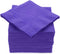 100 Pack Purple Beverage Napkins, 2 Ply Big Party Pack for Wedding, Birthday, Dinner, Lunch, Cocktails