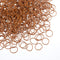 Hicarer 1000 Mini Rubber Bands, Soft Elastic Bands for Hair Braids, 1.5 cm, Brown