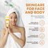 Turmeric Skincare Set, Brightening & Acne Products, Cleanser, Body Scrub, Face Cream & Serum