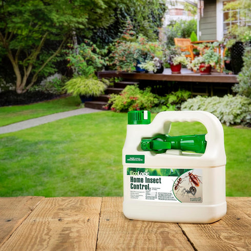 Ecologic Home Insect Control, 64 Fl Oz RTU Spray for Cockroaches, Ants, Spiders, Safe for Kids & Pets