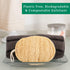 Natural Loofah Exfoliating Sponge (4 Pack) - Organic Biodegradable Body Scrubber