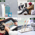Sieral 120 Pcs Bamboo Toothbrush with Toothpaste, Individually Wrapped Disposable Travel Toothbrush Kit for Hotel,
