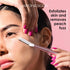 JAPONESQUE SKINTherapy Dermaplaning Facial Razors - Two Blade Sizes, Interchangeable Handle, Eyebrow Razor, Ultra Sharp