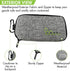 CANNY Pocket Smell Proof Bag, Odor Eliminating Travel Pouch with Activated Carbon and Bamboo Charcoal Stashbox