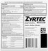 Zyrtec 24 Hour Allergy Relief Tablets, 10 mg Cetirizine HCl, 45 ct