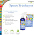 Space Freshener Starter Kit, Lemongrass Essential Oil Car & Air Fresheners, Natural Odor Eliminator Spray