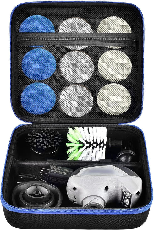 Case for Dremel Versa Power Scrubber Kit Cleaning Tool PC10-07/PC360-5, Grout Brush, Bathroom Shower Scrub, Kitchen &