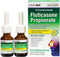 HealthA2Z Allergy Relief, Fluticasone Propionate 50mcg, Nasal Spray, 24-Hour Allergy Relief, Dye