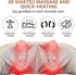 Neck Massager with Heat, Electric Neck Shoulder Massager, Cordless Neck Massager High Resilience Memory Foam Portable