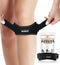 HiRui Patella Tendon Knee Straps with Gel Pad, Knee Brace Support for Running, Hiking, and Pain Relief