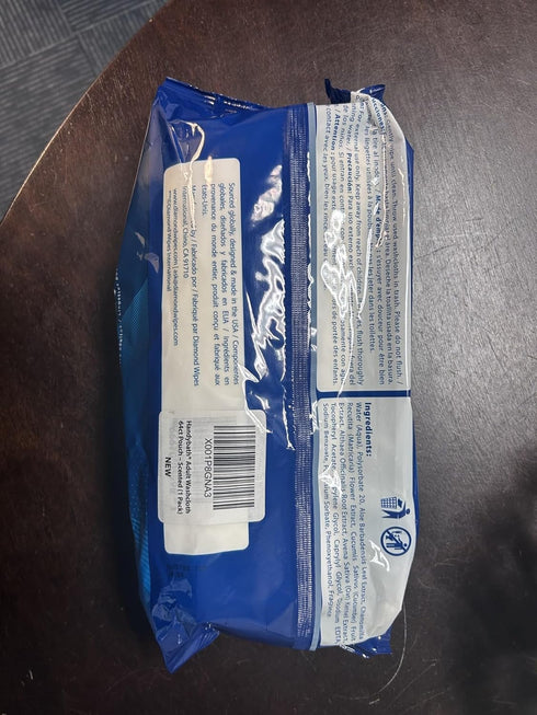 Wipes for Adult - Extra Large WashCloth, Unscented, Rinse-Free - Soft, Gentle for Sensitive Skin, Senior, Post-Surgery